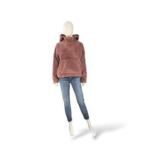 Pink Victoria's Secret Mauve Cozy Hoodie, X-Small